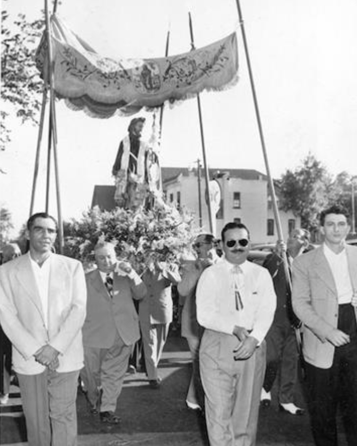 Clyde Smaldone and his brothers gave thousands of dollars to the local Catholic churches over the years, and paid a handsome sum for the priviledge of carrying the statue of St. Rocco through the streets of Denver each year.